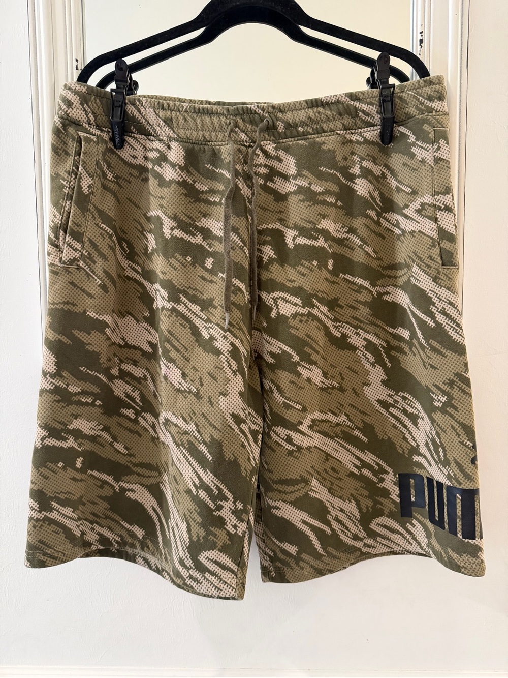 PUMA Grape Leaf-Camo Shorts
